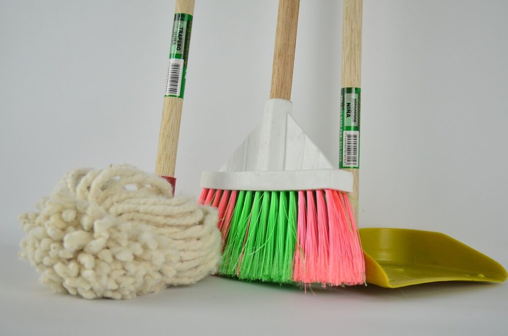 Mop dust pan broom | Great Floors